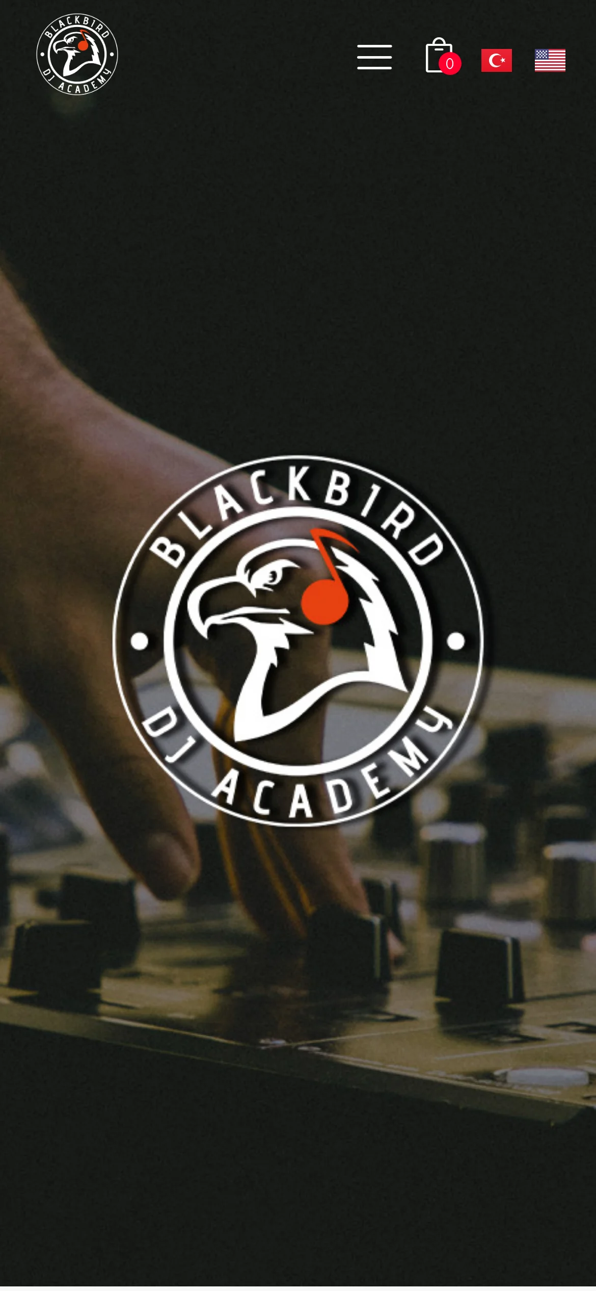 Blackbird DJ Academy mobil görünüm