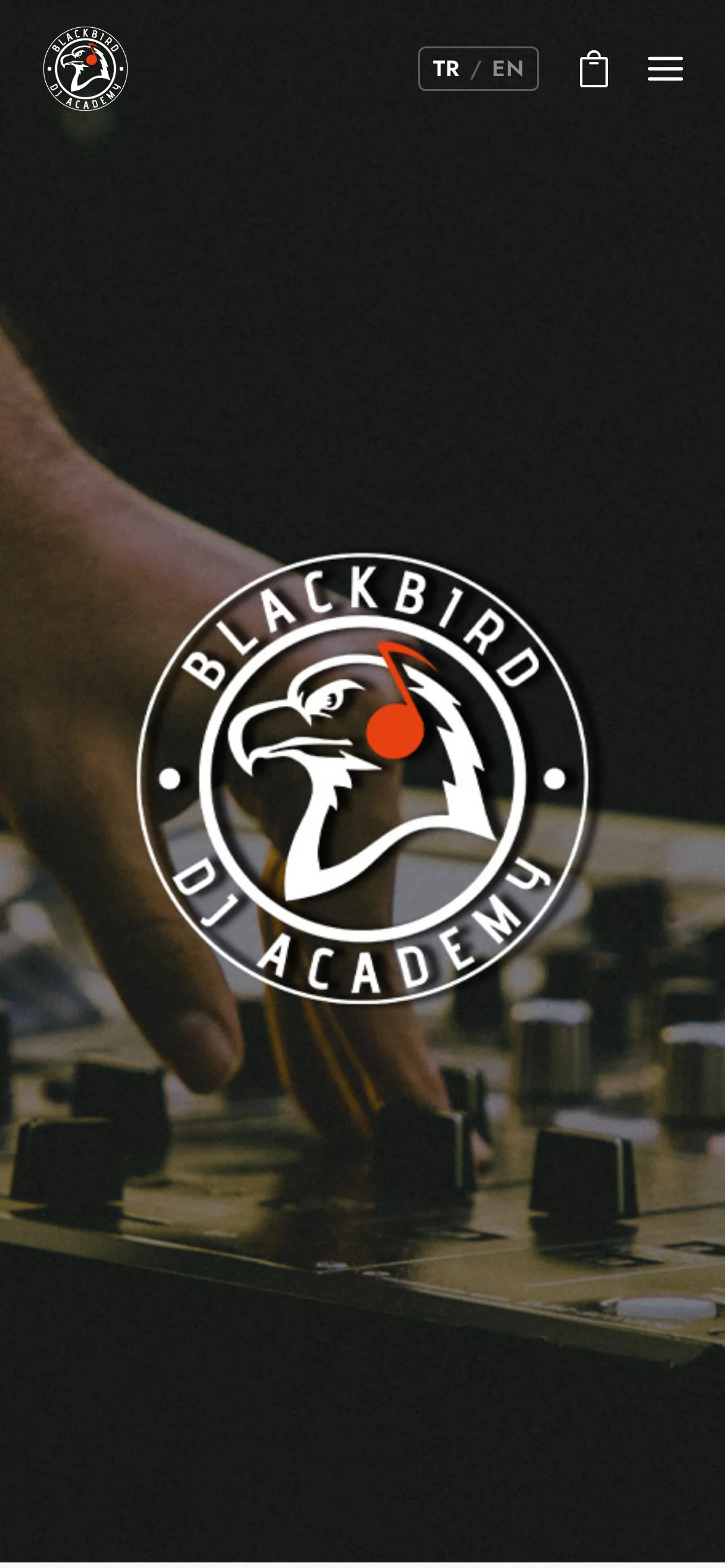 Blackbird DJ Academy mobil görünüm