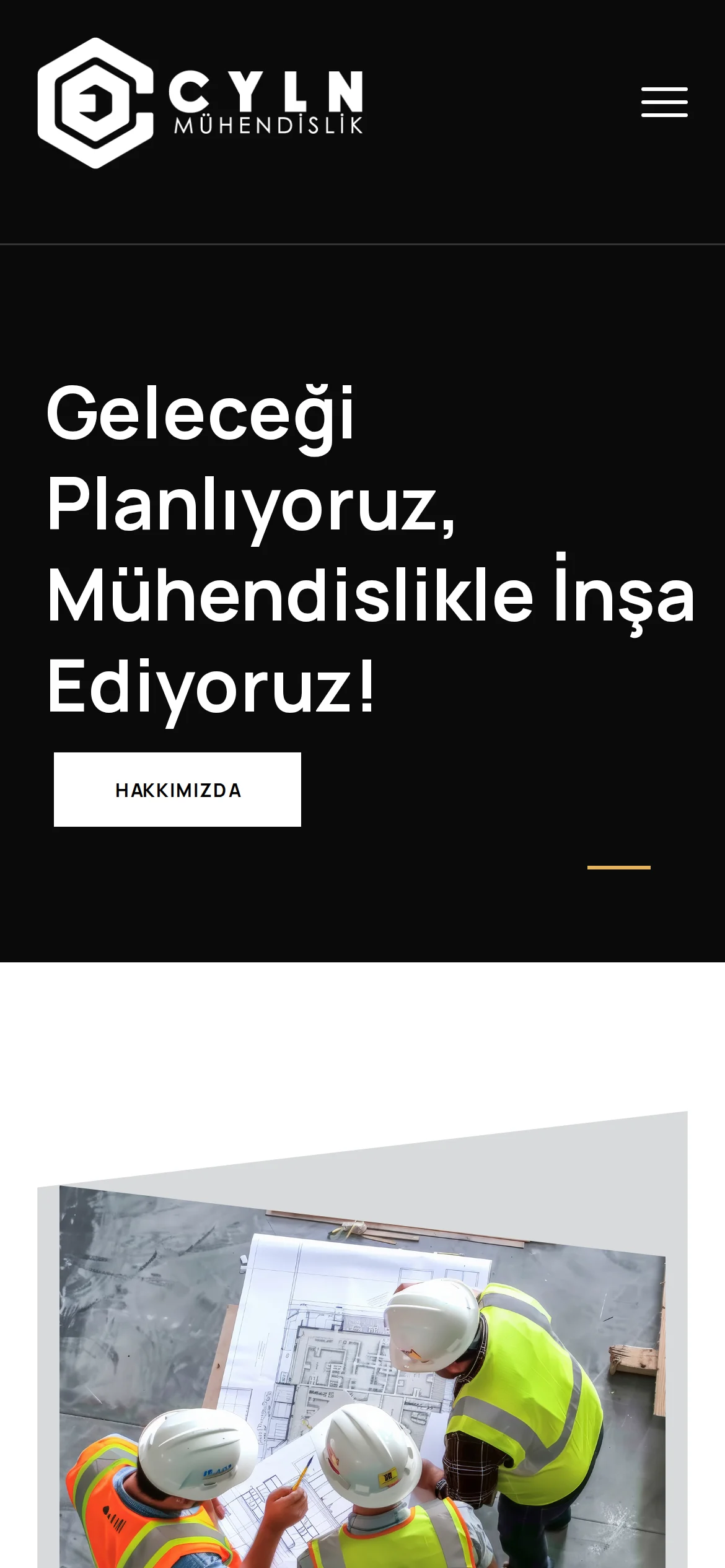 CYLN Mühendislik mobil görünüm