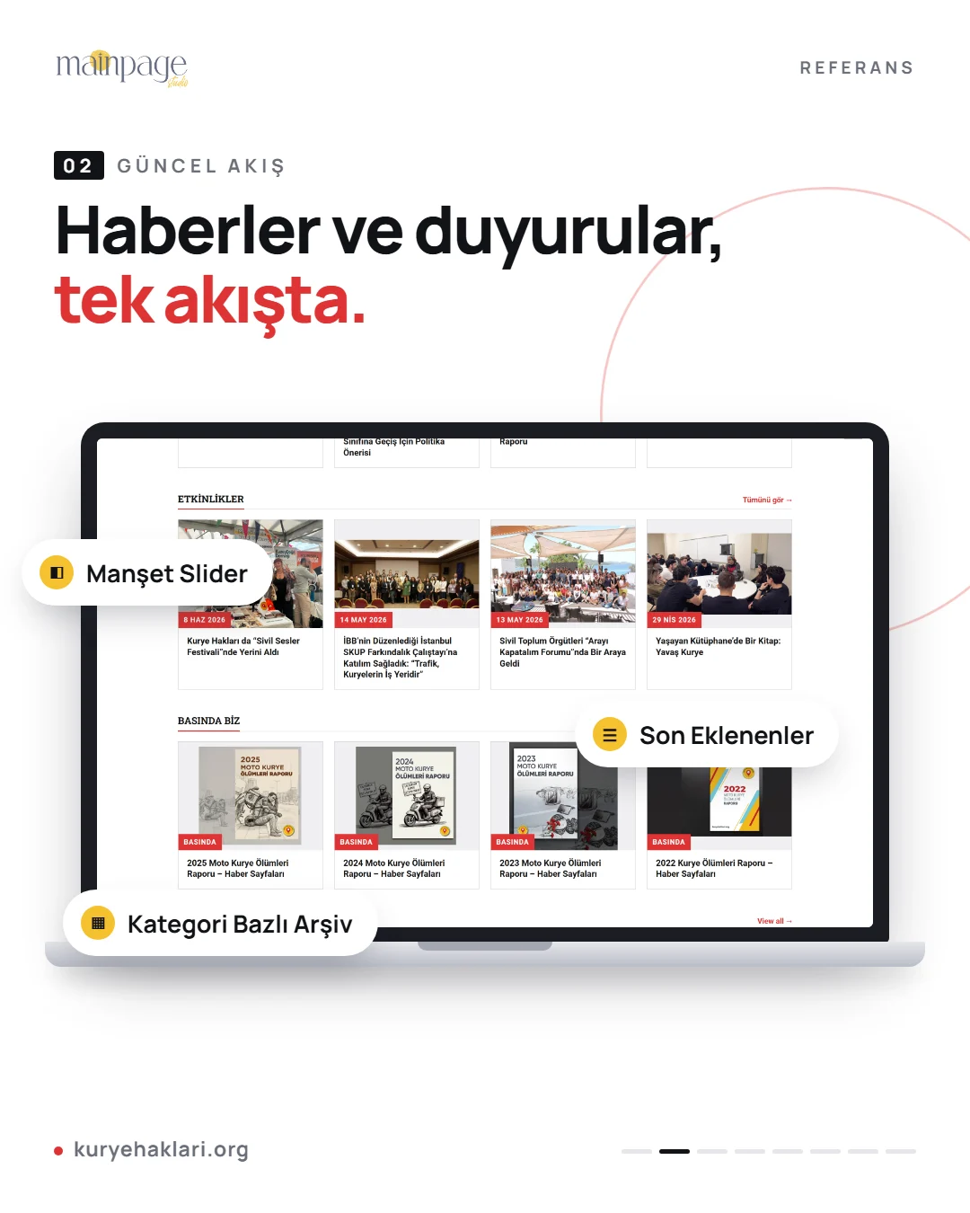 Kurye Hakları Derneği sosyal medya gönderisi 03