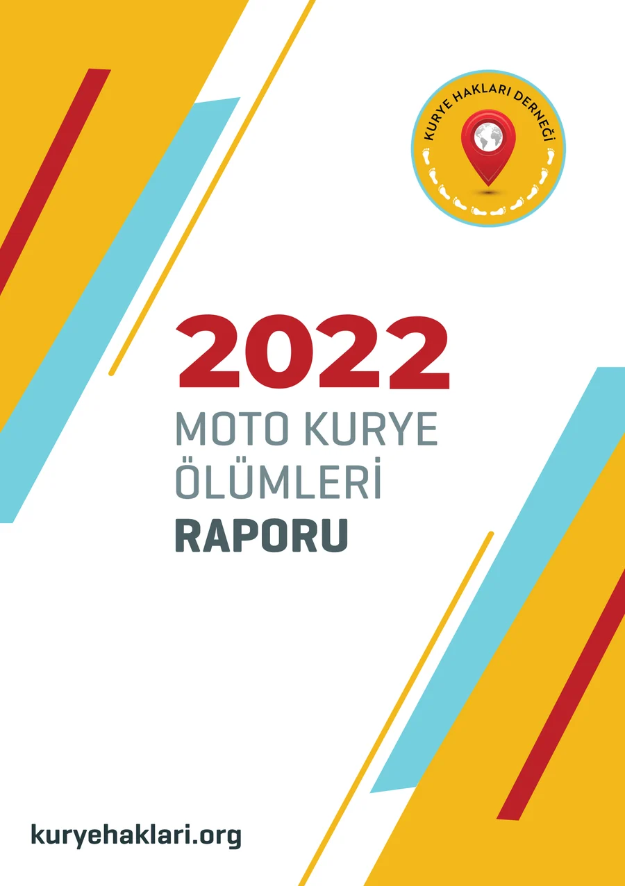 Moto Kurye Ölümleri Raporu – 2022 kapağı