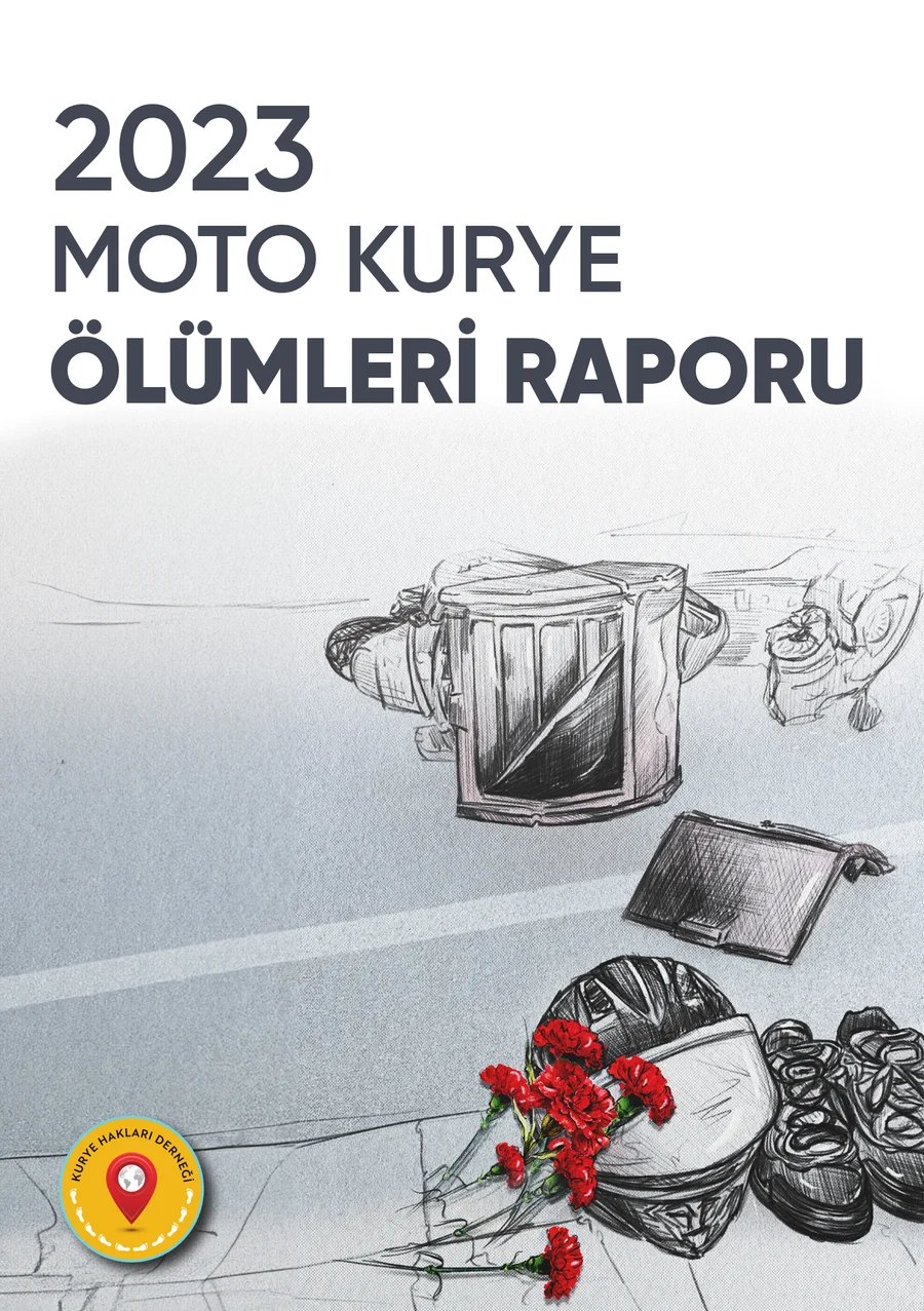 Moto Kurye Ölümleri Raporu – 2023 kapağı