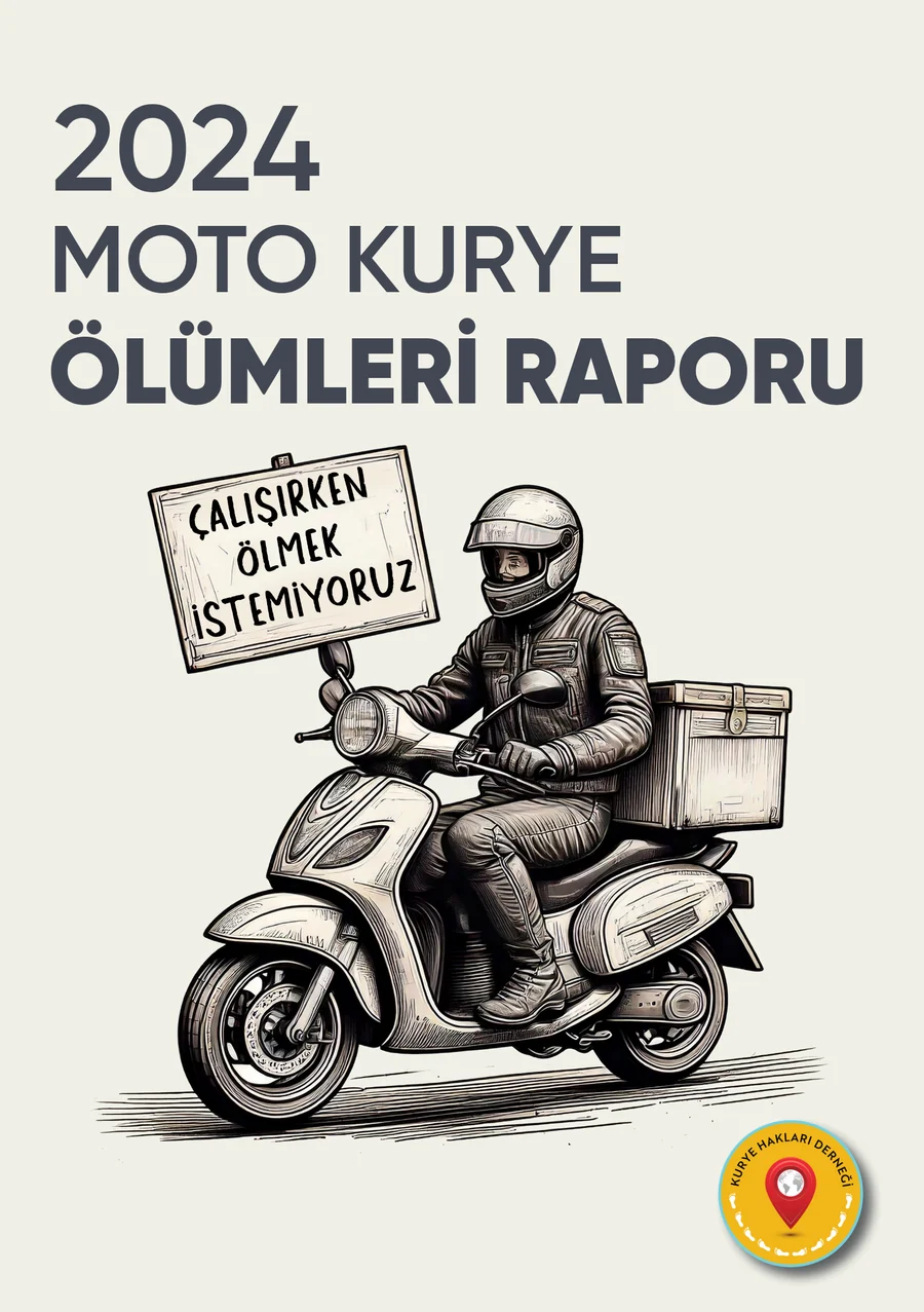 Moto Kurye Ölümleri Raporu – 2024 kapağı