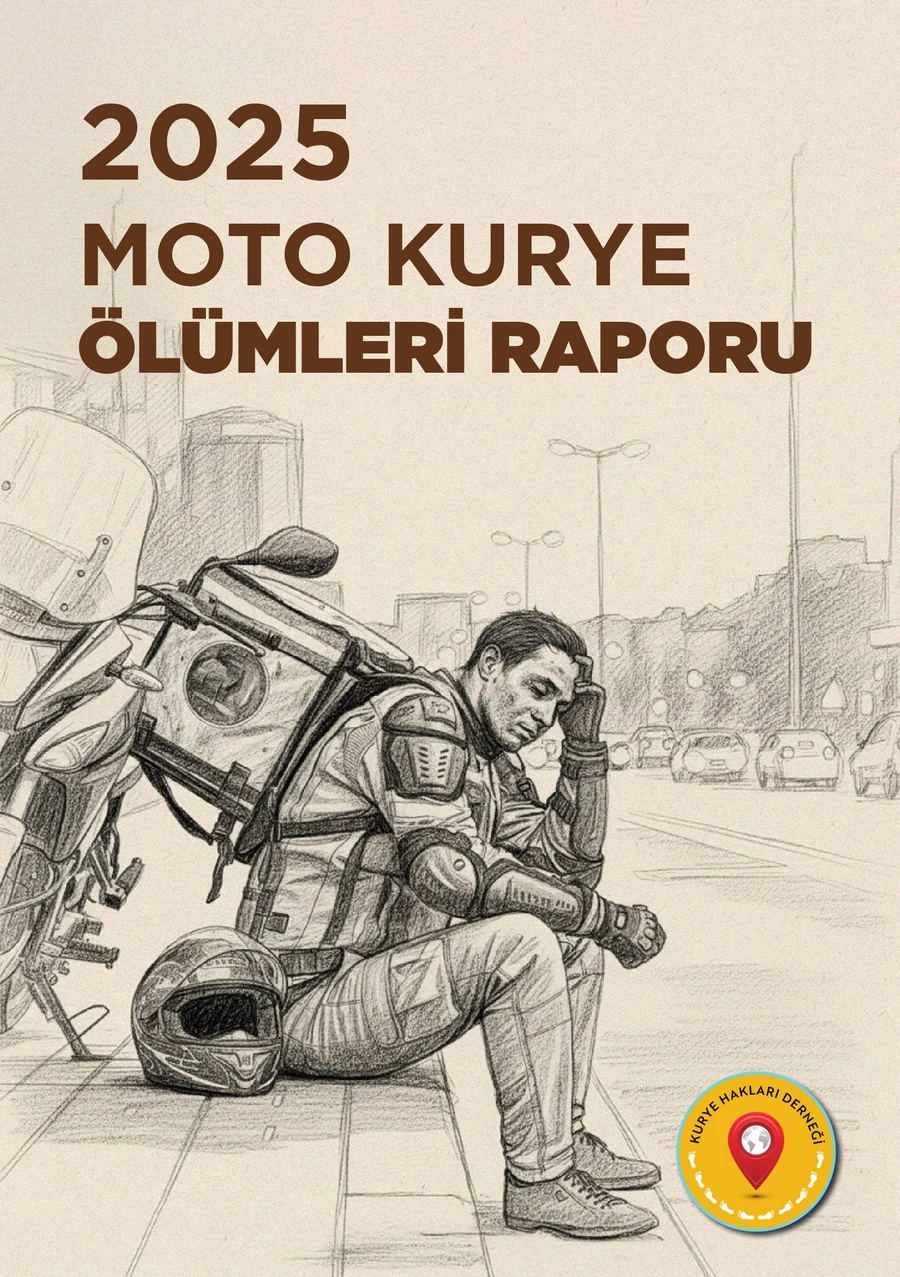 Moto Kurye Ölümleri Raporu – 2025 kapağı