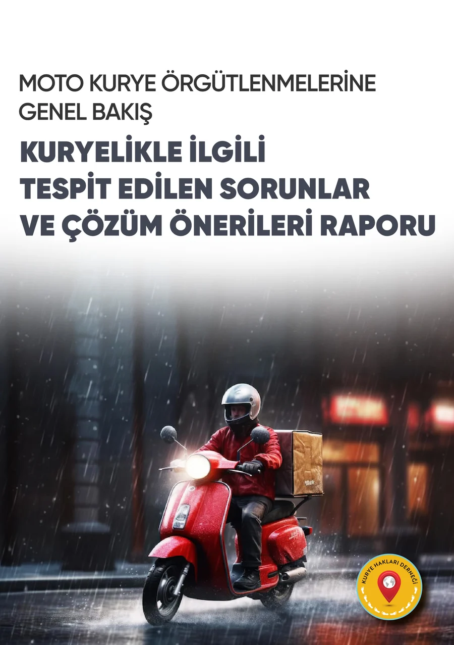 Moto Kurye Örgütlenmelerine Genel Bakış kapağı