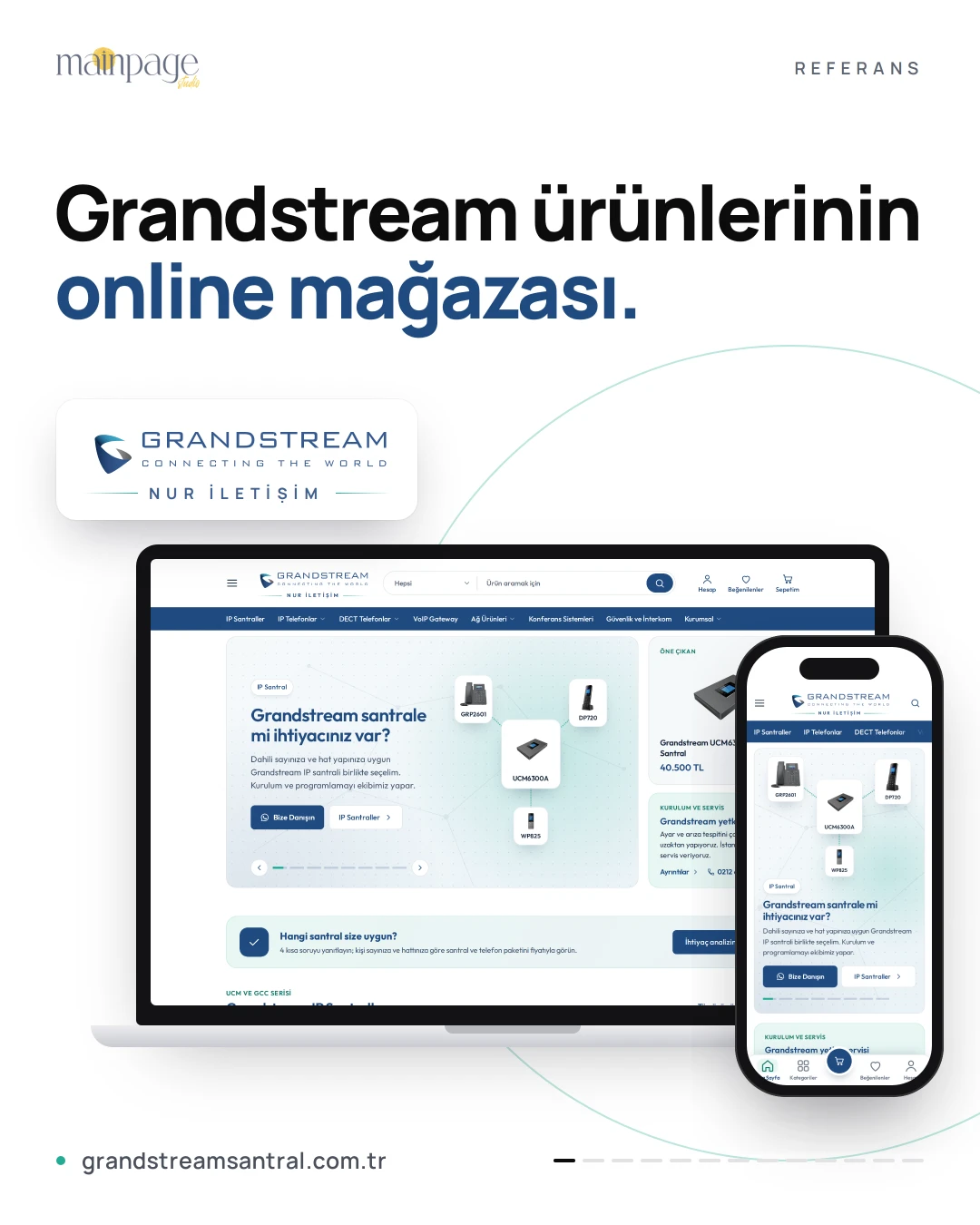 Grandstream Santral sosyal medya gönderisi 01