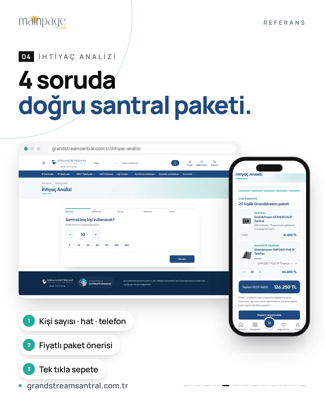 Grandstream Santral sosyal medya gönderisi 05