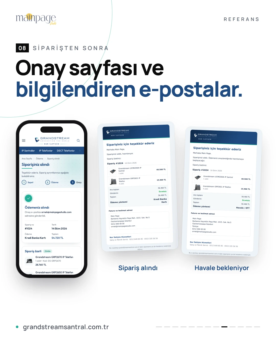 Grandstream Santral sosyal medya gönderisi 09