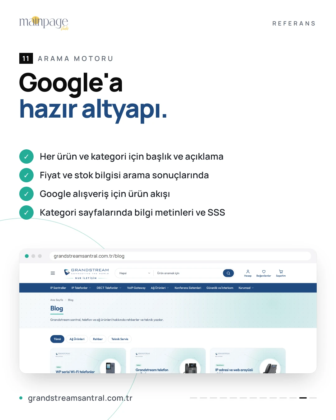 Grandstream Santral sosyal medya gönderisi 12